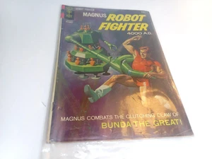 MAGNUS ROBOT FIGHTER 4000 A.D LLAVE DORADA NOVIEMBRE EN PLÁSTICO CÓMIC VINTAGE - Imagen 1 de 2