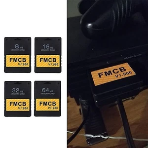 ·FMCB Free McBoot Card v1.966 scheda di programma esterna per PS2 8MB-64MB scheda di memoria - Foto 1 di 14