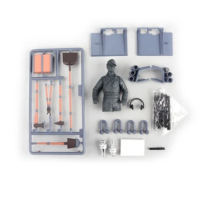 For Heng Long Tiger I 1/16 RC Tank Armored 3818 Car Body DIY Model Parts Set - Image 1 of 3