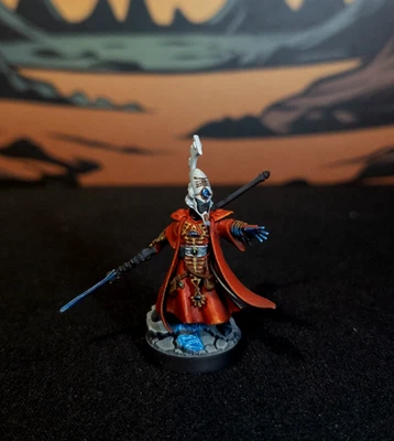Warhammer 40k - Aeldari/ Eldar - Farseer - Craftworlds - Pro Painted  - Image 1 of 4