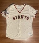 San Francisco Giants Majestic CoolBase 2014 World Series Womens Sz XL Jersey 