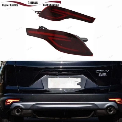 Par de luces antiniebla LED para parachoques trasero Honda CR-V CRV 2017-2018 Foto 1 de 4