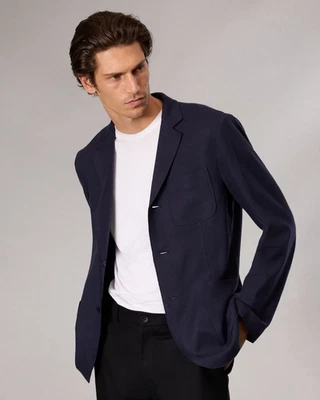 $598 rag & bone Size 42 Achilles Japanese Cardigan Blazer Wool Jacket Coat - Image 1 of 4