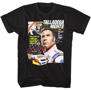 Camicia Talladega Nights Collage Film - Foto 1 di 3
