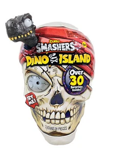 Zuru Smashers Dino Island Giant Pirate Skull Dino Surprise Playset 28 Pieces - Picture 1 of 19