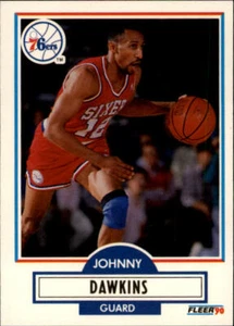 1990-91 Fleer #141 Johnny Dawkins - NM-MT - Picture 1 of 2