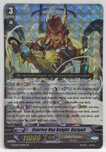 Cardfight Vanguard Sunrise Ray Knight, Gurguit G-BT03/S04EN SP Gold Paladin - Picture 1 of 3