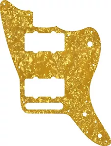 Parts For US Fender 2024 Jazzmaster player II Guitar Pickguard, Golden Pearl - Picture 1 of 1