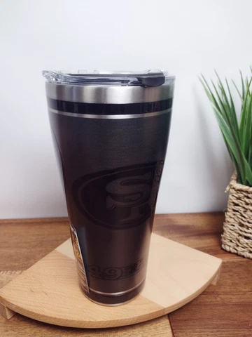 Tervis Tumbler - Blackout tumbler 30oz  - San Francisco 49ers - NFL Cover