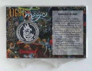 1997 Disneyland Light Magic & 1996 Main Street Electrical Parade 1oz Silver Coin - Picture 1 of 4