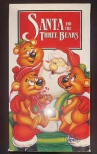 Santa and the Three Bears (VHS, 1992) süßer Weihnachtsfilm!!! - Bild 1 von 4