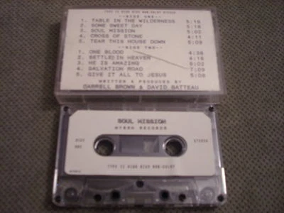 RARE PROMO Soul Mission CASSETTE TAPE 1993 Booker T Jones MAVIS STAPLES gospel ! - Image 1 of 2