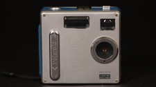 Polaroid PDC 3070 3.2MP Silver Blue Digital Camera NOT WORKING PARTS ONLY