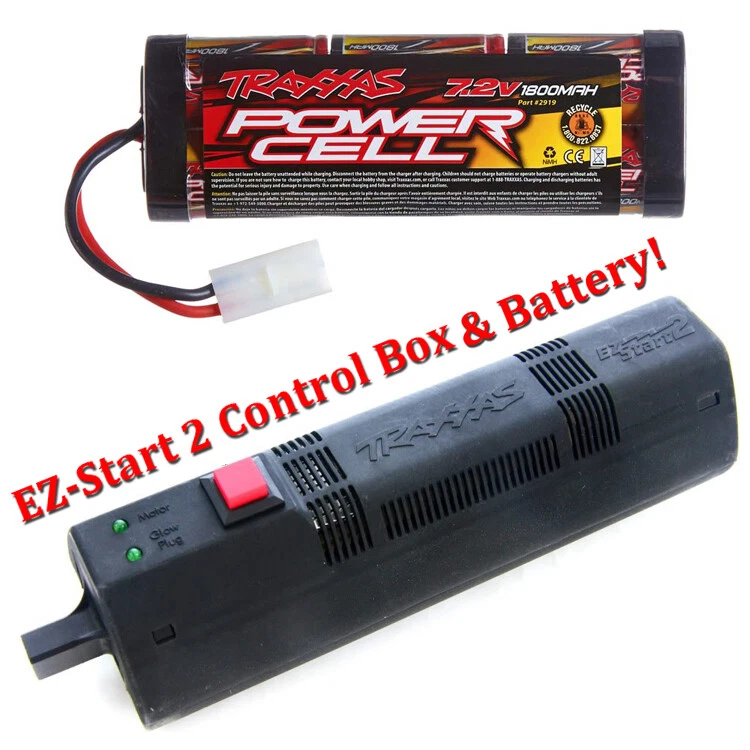 Caja de Control Traxxas Completa EZ-Start 2 con Batería NiMH de 6 Celdas 7.2V 1800mAh Foto 1 de 1