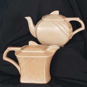 Art Deco 'Perfecto' Teapot Duo Set. Vintage George Clews & Co. England. - Picture 1 of 11