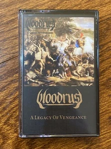 Bloodrust "A Legacy Of Vengeance" Cassette Tape Limited Edition Death Metal.OSDM - Picture 1 of 5