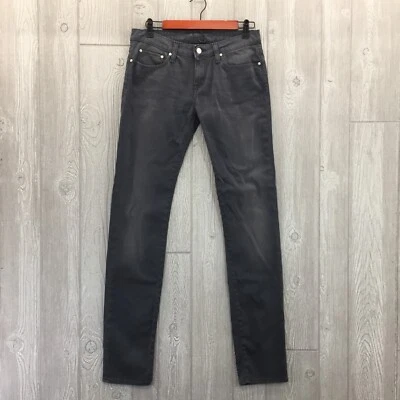 Pantalones de mezclilla CARHARTT para mujer 28x34 empotrados negros elásticos cintura de rancho de granja 31 Foto 1 de 4