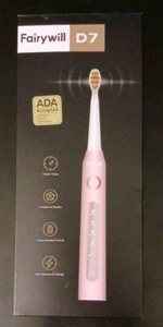 Cepillo de dientes eléctrico Fairywill Essential D7 (rosa) nuevo en caja - Imagen 1 de 6
