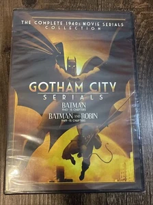 Gotham City Serials: Batman (1943)/Batman and Robin (1949) (DVD, 2014, 2-Disc... - Imagen 1 de 2