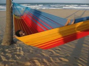 MacaMex Vida de la luz especial - Familien Hängematte mit Macramerand / 3 Per... - Imagen 1 de 7