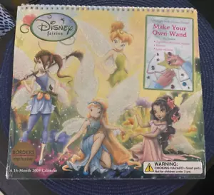 2009 Disney Feen Tinkerbell Wandkalender Ränder exklusiv - versiegelt/Neu! - Bild 1 von 2