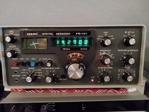 YAESU FR-101 RECEIVER ***RARE SEE VIDEO - Zdjęcie 1 z 11