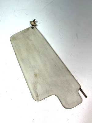 Parasol marfil con espejo de tocador Volkswagen Bug Beetle 1968-1977 OEM Foto 1 de 4