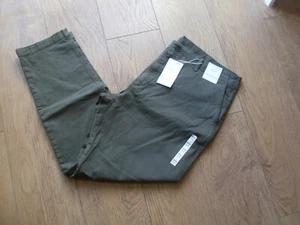 M & S MENS CARPENTER STYLE CHINO TROUSERS - W40 L31 - KHAKI - STRETCH - BNWT - Picture 1 of 9