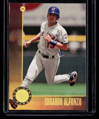 Edgardo Alfonzo 1996 Leaf Press Proofs Gold New York Mets #116 - Image 1 of 2