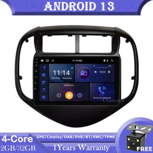 9"Android 13 Car Stereo Radio GPS SAT Navi DAB Carplay For Chevrolet Aveo 16-21 - Picture 1 of 12