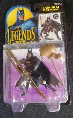 蝙蝠侠 - 蝙蝠侠传奇 - 武士蝙蝠侠 带滑剑和钉子俱乐部 95 — 第 1/2 张图片