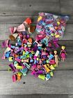 LARGE LOT: Polly Pocket Magnetic Quick Click. Clothes, Hangers, Accessories