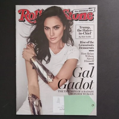 Rolling Stone Magazine Gal Gadot Wonder Woman September 7, 2017 Issue 1295 NEW Foto 1 de 2