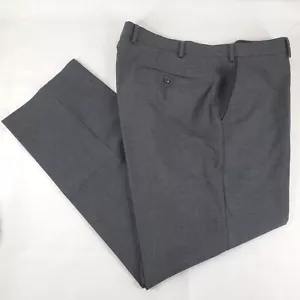 Lauren Ralph Lauren Black Label Slim Fit Wool Dress Pants Mens Size 38W/30L Gray - Picture 1 of 15