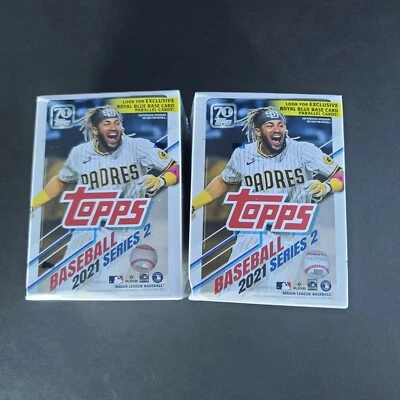 2021 Topps Baseball Series 2 Blaster Boxes- 2 FACTORY SEALED Boxes FREE SHIPPING - Image 1 of 4