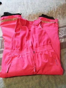 Skihose Schneehose Latzhose RODEO Gr. 134 pink - Bild 1 von 3