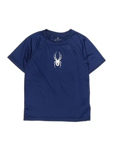 Spyder Boys Blue Active T-Shirt 7 - Picture 1 of 2