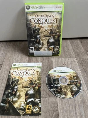 Lord of the Rings Conquest - Microsoft Xbox 360 Game, Complete With Manual - Image 1 of 4