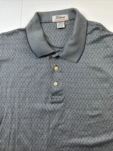 Camisa Polo De Colección Titleist By Corbin LTD Para Hombres Geométrica Manga Corta Azul XL #270 - Imagen 1 de 15