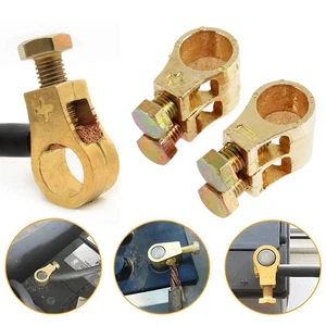 10Pcs Battery Terminal Connector Clip Battery Connection Clamp Car Battery njLEQ - Picture 1 of 11