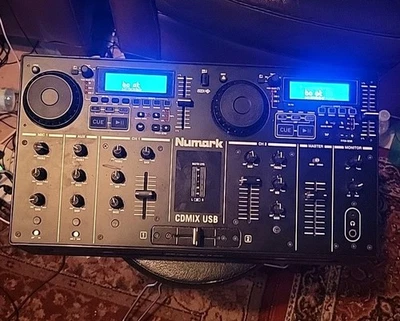 Numark CDMIX USB флэш-накопитель X2 и CD X2 автономный DJ микшер плеер - Изображение 1 из 4