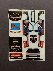 2024 Custom Connor Zilisch #7 Silver Hare Racing 1/64 Peel & Stick Decals - Picture 1 of 1