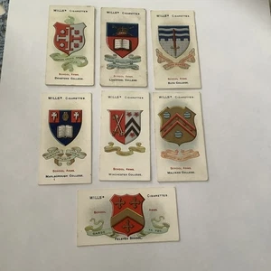 1906 Wills Cigarettes  - Seven School Arms Cards G - Bild 1 von 2