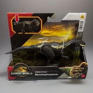 Figura de acción de dinosaurio de ataque MONOLOPHOSAURUS Jurassic World Rebirth - Imagen 1 de 2