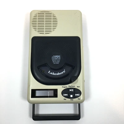 Lakeshore Learning Portable CD Player JJ665 Anti-Skip Built In Speaker No AC - Image 1 of 4