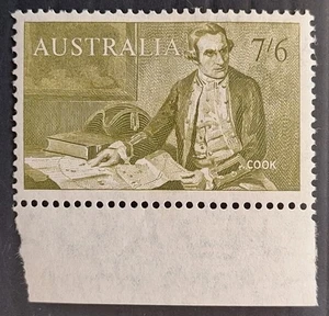1964 Australia 7/6- Olive Cook Predecimal Navigator stamp Mint £15.00. - Picture 1 of 2