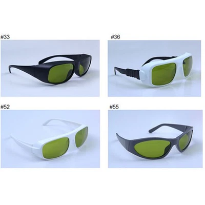 Q-BAIHE 800-1100nm 1064nm Transmittenz: 6% IR Laser Schutzbrille ND: YAG Laserschutz