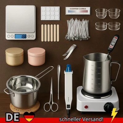 ZauberWachs Deluxe: DIY Aroma-Kerzen-Set für Zuhause