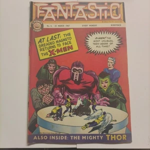 Fantastic #6 March 1967 UK British Comic  - Imagen 1 de 13
