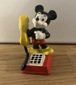 Figur Micky Maus mit Telefon Bullyland Disney - Bild 1 von 3